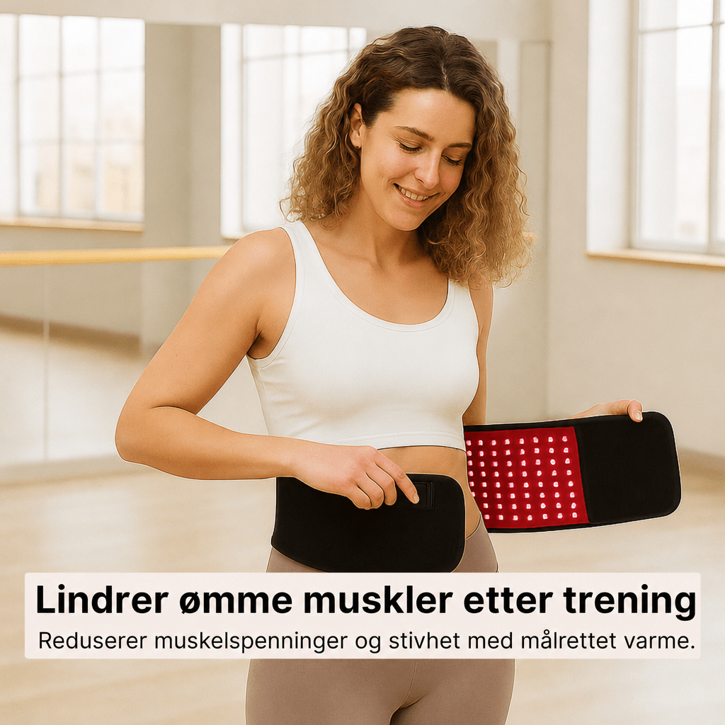 Infrarød varmepude til ryggen - AVABeauty.no